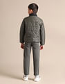 U.S. Polo Assn. Kids Boys Solid Stand Collar Jacket
