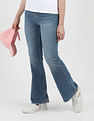 Calvin Klein Jeans Mid Rise Flared Jeans