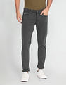 U.S. Polo Assn. Denim Co. Brandon Slim Tapered Fit Grey Jeans