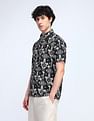 Flying Machine Printed Regular Fit Twill Shirt