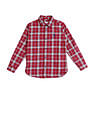 U.S. Polo Assn. Kids Boys Plaid Checked Regular Fit Shirt