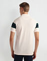 Arrow Sports Horizontal Stripe Pique Polo Shirt