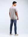 Flying Machine Slash Slim Tapered Stone Wash Jeans