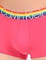 Calvin Klein Underwear Men Pink Pride Low Rise Solid Stretch Trunks
