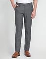 Arrow Patterned Dobby Autoflex Trousers