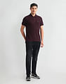 Arrow Sports Solid Chest Pocket Polo Shirt