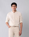 U.S. Polo Assn. Denim Co. Vertical Striped Pure Cotton Shirt