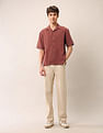 U.S. Polo Assn. Denim Co. Solid Relaxed Fit Cuban Shirt