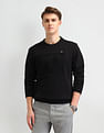 Arrow Sport Solid Regular Fit Sweatshirt