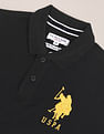 U.S. Polo Assn. Compact Cotton Logo Polo Shirt