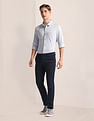U.S. Polo Assn. Geometric Print Slim Twill Trousers
