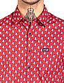 U.S. Polo Assn. Denim Co. Spread Collar Printed Casual Shirt
