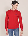 U.S. Polo Assn. Crew Neck Solid Sweater