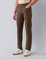 U.S. Polo Assn. Denim Co. Brandon Slim Tapered Fit Brown Jeans