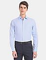 Arrow French Placket Long Sleeve Check Formal Shirt