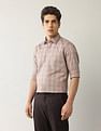 Arrow Geometric Printed Dobby Shirt