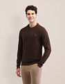 U.S. Polo Assn. Solid Regular Fit Sweater