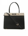 U.S. Polo Assn. Women Alina Colour Blocked Satchel Bag