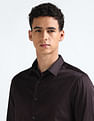 Flying Machine Sateen Cotton Slim Fit Shirt