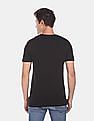 Flying Machine Crew Neck Graphic Print T-Shirt