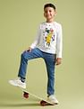 U.S. Polo Assn. Kids Boys Pure Cotton Regular T-shirt