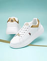 U.S. Polo Assn. Women Panelled Solid Lace Up Elsie Sneakers