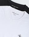 Calvin Klein Jeans Regenrative Cotton Monologo T-Shirt - Pack Of 2
