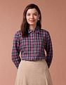U.S. Polo Assn. Women Tartan Check Twill Shirt