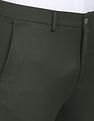 Arrow Newyork Solid Dobby Smart Flex Trousers