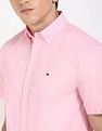 Tommy Hilfiger Solid Regular-Fit Poplin Woven Shirt