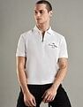 Tommy Hilfiger Embroidered Logo Regular Fit Cotton Polo T-Shirt