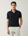 Arrow Solid Pure Cotton Polo Shirt