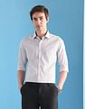 Arrow Vertical Striped Manhattan Slim Fit Velocity Shirt