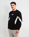 U.S. Polo Assn. Denim Co. Colour Blocked Regular Fit Sweatshirt