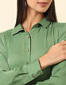 U.S. Polo Assn. Women Satin Solid Shirt