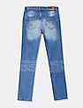 U.S. Polo Assn. Kids Stone Wash Whiskered Jeans