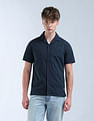 Flying Machine Regular Fit Textured Original Shirt