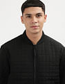 Calvin Klein Jeans Regular Fit Solid Quilted Jacket