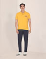 U.S. Polo Assn. Printed Austin Trim Fit Casual Trousers