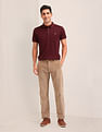 U.S. Polo Assn. Textured Slim Fit Polo Shirt
