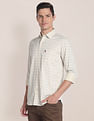 U.S. Polo Assn. Cutaway Collar Motif Print Shirt