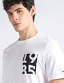 Tommy Hilfiger Chest Print Transitional Cotton T-Shirt