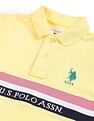 U.S. Polo Assn. Kids Boys Brand Tape Polo Shirt