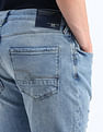 Flying Machine Slash Slim Tapered Fit Jeans