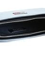 Tommy Hilfiger Solid Blue Cotton Shoulder Bag