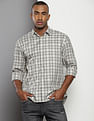 Calvin Klein Madras Check Casual Shirt