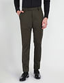 Arrow Self Design Two Piece Knit Suit