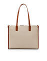 U.S. Polo Assn. Valour Striped Tote Bag