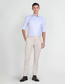 Arrow Patterned Dobby Tailored Fit Shirt