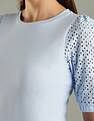 Tommy Hilfiger Cut-Work Slim-Fit Cotton T-Shirt